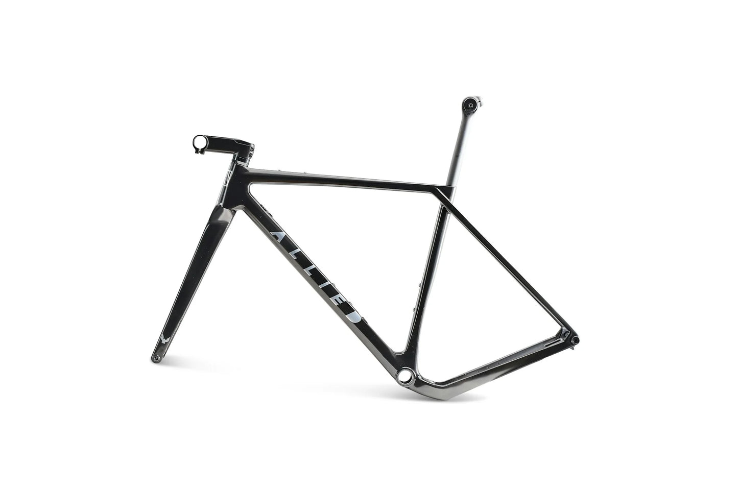 ALLIED ABLE frameset, gravel bike, side view