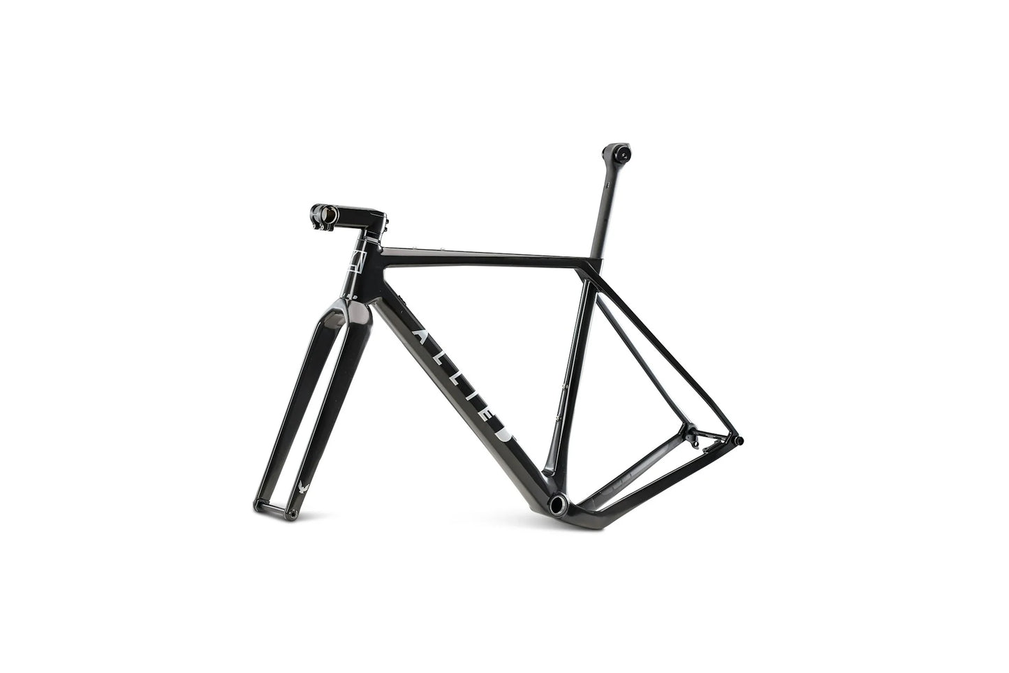 ALLIED ABLE frameset, gravel bike, side view