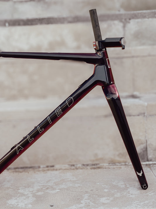 ALLIED ABLE frameset Fireball red, gravel racing frame