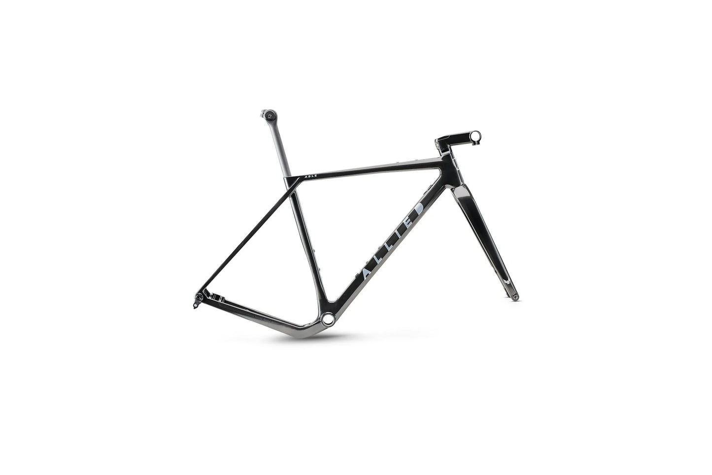 ALLIED ABLE frameset, gravel bike, side view