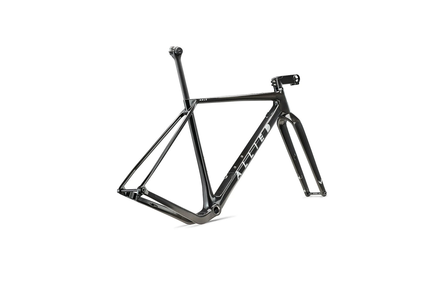 ALLIED ABLE frameset, gravel bike, side view