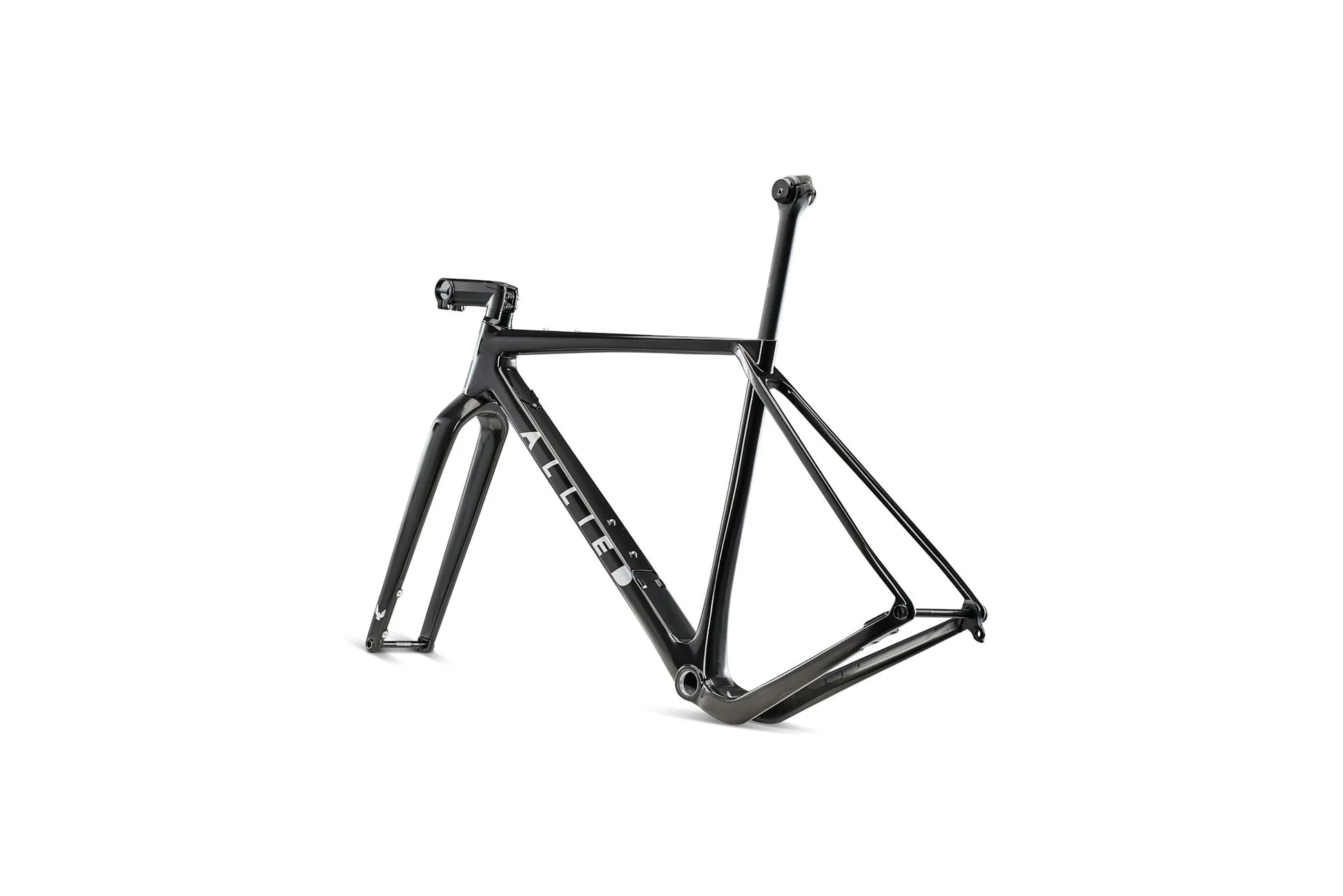 ALLIED ABLE frameset, gravel bike, side view