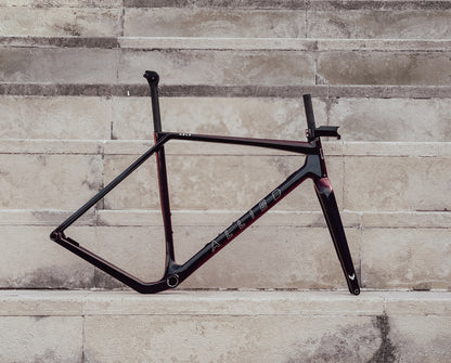 ALLIED ABLE frameset Fireball red, gravel racing frame