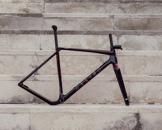 ALLIED ABLE frameset Fireball red, gravel racing frame